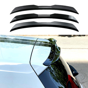 Rear Spoiler For Audi Volkswagen Hatchback SUV Matte Black Piano Black Carbon Fiber Texture ABS Ducktail Trunk Wing - Product Image 1