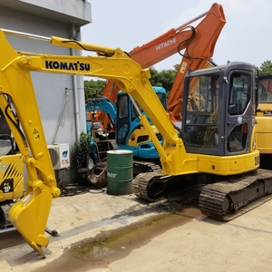 Original Paint Used Komatsu PC35MR Mini Excavator Stable Quality For <b>Small</b> Engineering - Product Image 2
