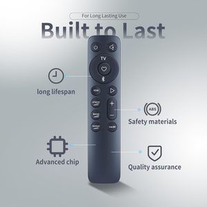 รีโมทคอนโทรลทดแทนสำหรับ <span class=keywords><strong>JBL</strong></span> Bar 1000 <span class=keywords><strong>Pro</strong></span> 7.<span class=keywords><strong>1</strong></span>.4 แชนแนล ซาวด์บาร์ JBLBAR1000PROBLKAM - Product Image 2