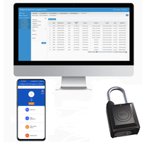 Cadenas intelligent NFC sans entretien avec gestion de clé principale pour portes en acier pour l'industrie des télécommunications