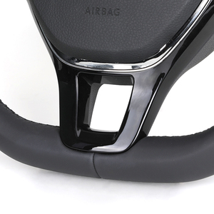 Volante de Cuero Personalizado para Volkswagen <span class=keywords><strong>VW</strong></span> Golf 5 6 7 MK7 <span class=keywords><strong>Polo</strong></span> <span class=keywords><strong>GTI</strong></span> Passat B8 CC Tiguan Jetta Arteon Variant Vento T-Roc - Product Image 2