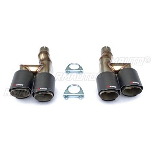 Kit de silenciador de escape trasero de acero inoxidable para Honda Civic 11.ª generación 2022, pieza de modificación del revestimiento del escape trasero - Product Image 3