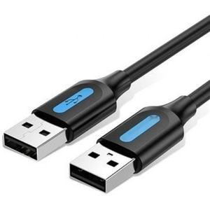Cavo USB 2.0 480Mbps 50cm Nero - Connessioni USB Maschio, Ideale per Trasferimenti di Dati e Ricarica di Dispositivi - Product Image 1