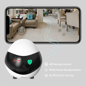 Smart App Control Ebo Se Pet Companion Robot Electron Interactive Cat Toys Robot Caméra <span class=keywords><strong>pour</strong></span> Pet Enfants les Personnes Âgées - Product Image 2