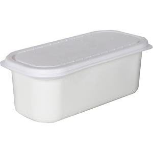 Barquettes à glace en <span class=keywords><strong>plastique</strong></span> PET blanc de haute qualité de 5 <span class=keywords><strong>litres</strong></span> avec couvercles, barquettes à gelato personnalisées de qualité alimentaire - Product Image 1