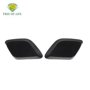Cubiertas de boquillas de lavado de faros para Jeep Grand Cherokee 68078291AB LH 68078290AB RH, de plástico, con clip para el embellecedor del parachoques delantero - Product Image 1