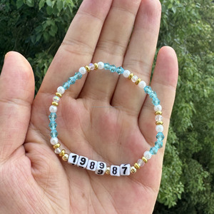 Personalized Custom Words Pink Taylor Tayvis SWIFTY Bracelets MVP <strong>QUEEN</strong> Braid <strong>Gifts</strong> - Product Image 5