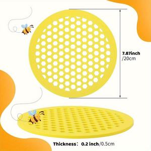 Tapis de piscine rond Eva 7,87 pouces, résistant à l'eau, pour décoration de jardin extérieur, coussin de protection - Product Image 1