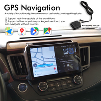 Untuk Toyota RAV4 RAV 4 2012 - 2018 Kontrol Suara AI Android 13 Radio Mobil Multimedia Pemutar Video Stereo GPS Navigasi Head Unit