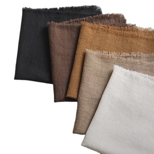 Nappe 100% lin français couleur unie sur mesure, serviettes en lin multi-tailles, classiques, naturelles, lavées à la pierre, vente en gros - Product Image 1
