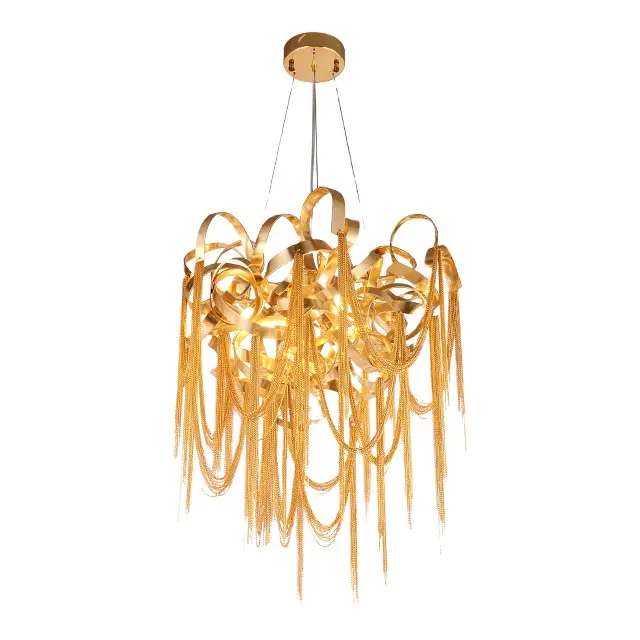 Nordic decoration pendant lamp classic tassels chandelier luxury modern chandelier for villa