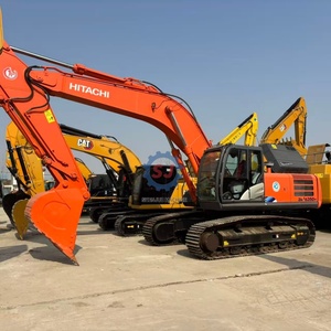Excavadora de cadenas Hitachi 350 usada, 35 toneladas, alta potencia de excavación, motor y bomba, 1 año de garantía, bajo precio, equipo de construcción - Product Image 5