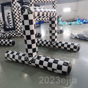 L'obstacle gonflable matériel portatif de bourdon de PVC déclenche des objets extérieurs d'entraînement pour le cours de bourdon - Product Image 6