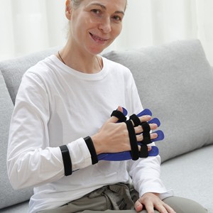 Réglable Étendre Type Main Doigt Séparateur Orthèse Conseil Formation Soutien Poignet Fixe Cinq Doigts Séparation Attelle - Product Image 2