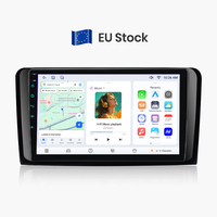 Radio Mobil Junsun 9 Inci Wireless Carplay Android Auto untuk Mercedes Benz W164 ML GL 2005-2012, Pemutar DVD Mobil, Stereo Mobil