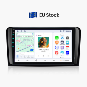 Radio para Auto Junsun de 9 Pulgadas con Carplay y Android para <span class=keywords><strong>Mercedes</strong></span> Benz W164 <span class=keywords><strong>ML</strong></span> GL 2005-2012, Reproductor de DVD, Estéreo - Product Image 1