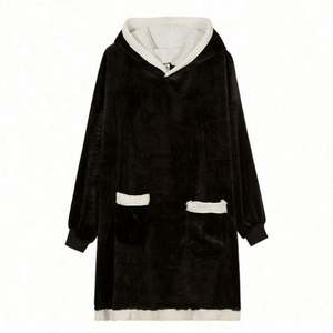 Custom <b>Blanket</b> <b>Hoodie</b> Oversized Sublimation Winter Pajamas Warm Hooded <b>Blankets</b> Sherpa Wearable <b>Blanket</b> Oodie Oversized <b>Hoodie</b> - Product Image 5