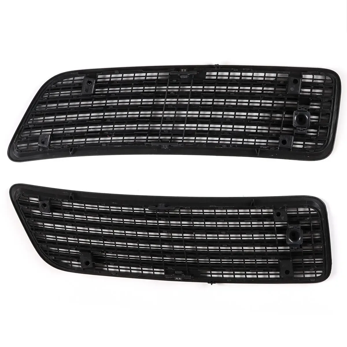 1 Pair Matte Black