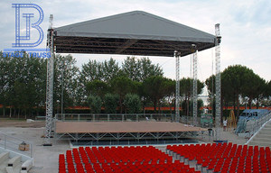 Nhôm khung DJ Sân khấu giàn hệ thống cấu trúc hiển thị giàn sân khấu đỉnh mái giàn hệ thống cho các sự kiện ngoài trời - Product Image 6