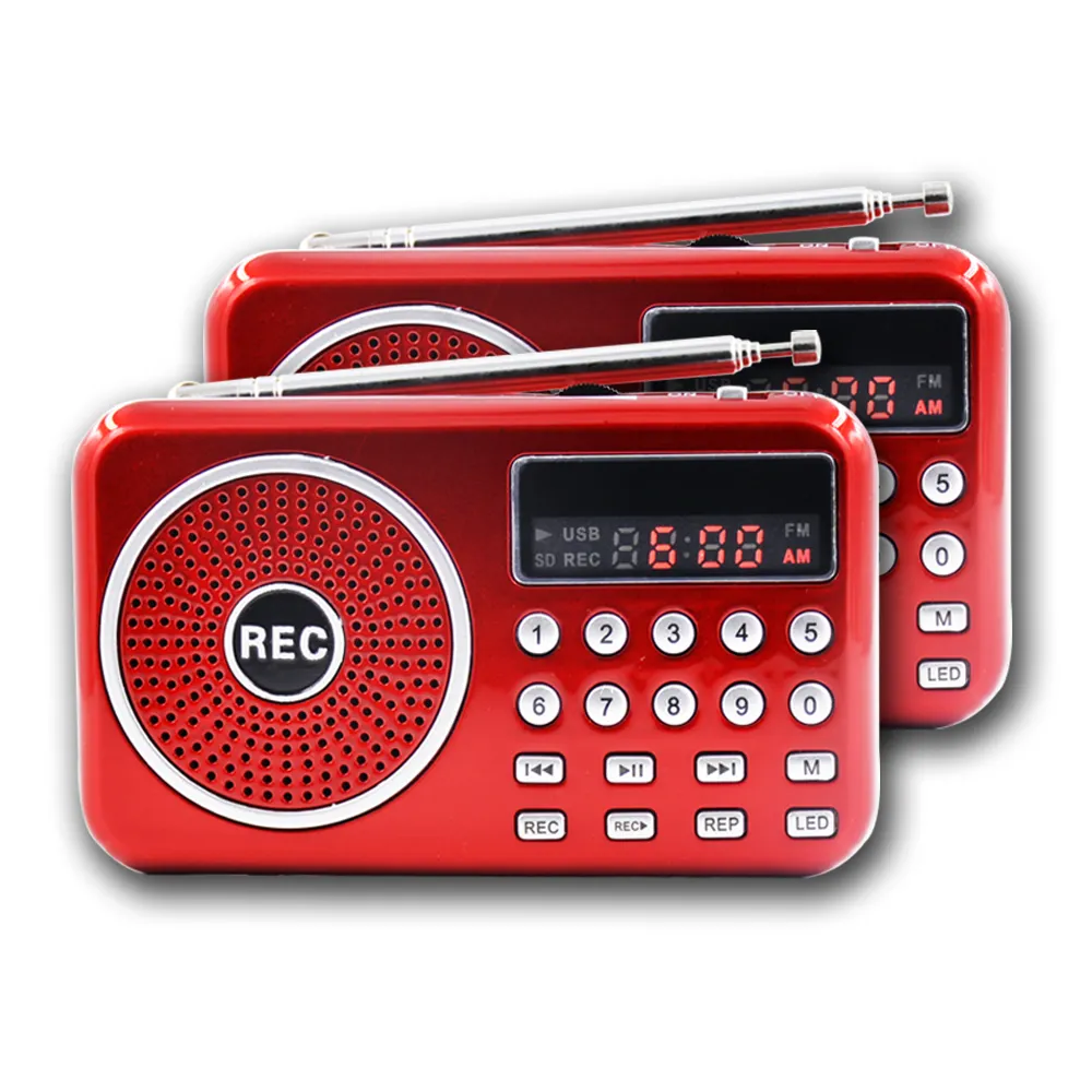デウォントL-063AM格安マルチバンド小型ミニポケットデジタルAMFMラジオ受信機