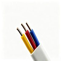 Cable con Aislamiento de PVC Ecológico, Revestimiento BVVB, 3*1.0/1.5/2.5 mm², Baja Resistencia, para Cableado de Edificios