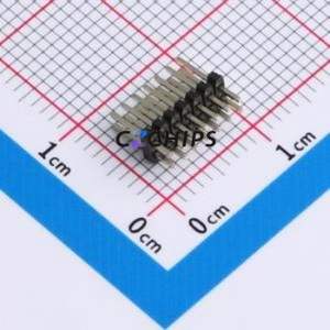 BX-PZ1.27-2-7PZZ Pin Header Through hole Component (THT),P=1.27mm Connector 2x7P 1.27mm 1.27mm Pin Header - Product Image 1