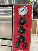 Four électrique commercial à 2 niveaux et 4 plateaux 500 ℃   Machine à cuire le pain, la pizza et les biscuits avec pierre réfractaire