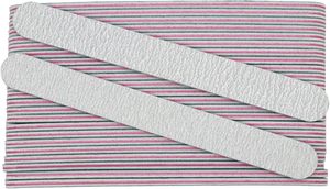 Lima de uñas de madera 100/180, Lima de uñas Zebra, Venta al por mayor - Product Image 3