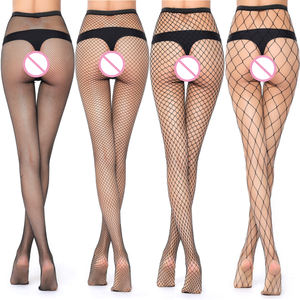 ट्रेंडी मैचिंग फिशिंग नेट स्टॉकिंग्स, जल्दी सूखने वाला आरामदायक शीयर पेंटीहोज बड़ा और छोटा फिशिंग नेट 1 पीस ओपी बैग पतला - Product Image 5