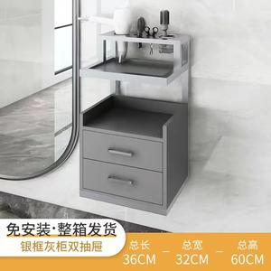 <span class=keywords><strong>MY</strong></span> Factory Direct Barber Shop Cabinet Outil Table Coiffeur Étagère spéciale Miroir de sol Coiffure Armoire de table - Product Image 4