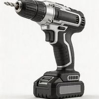 Perceuse électrique sans fil 21V à moteur sans balais haute efficacité, outil de perçage portatif robuste pour usage domestique et industriel OEM 3/4
