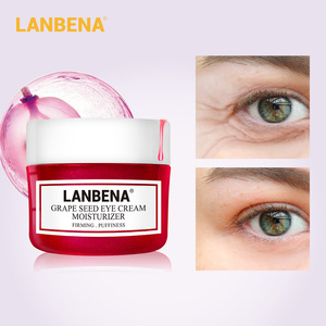 Crème pour les yeux anti-rides, anti-âge, hydratante et nourrissante à base de pépins de raisin, marque privée LANBENA - Product Image 3