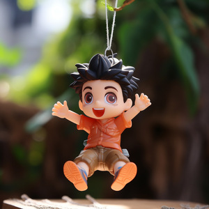 <b>Anime</b> <b>Keychain</b> Toy PVC Plastic Figure Kids Collectible Pendant Cartoon Character Plaything - Product Image 3