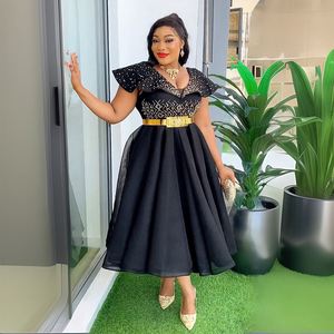 Robe de bureau élégante et sexy sur mesure pour femmes africaines, grande taille, robe grande taille pour femmes - Product Image 4