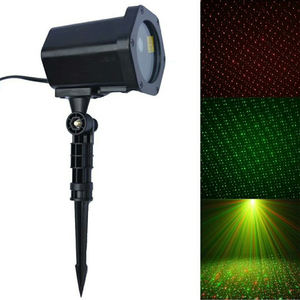 移動する星の点 レーザー プロジェクター ライト ガーデン 屋外 防水 クリスマスツリー クリスマス ホリデー シャワー照明 - Product Image 3