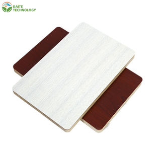 Tablero de Madera Contrachapada de Primera Calidad de 18 mm para Muebles Escolares, Núcleo Sólido de Álamo Laminado E0, Resistente al Agua y al Formaldehído 1 - Product Image 3