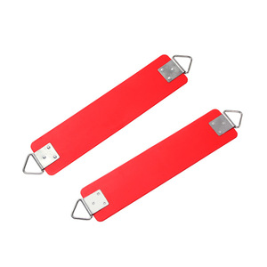 Asiento de columpio Eva con placa triangular de acero inoxidable de 74x14.5x0.6 cm para equipos de juegos al aire libre, capacidad de carga de 220 libras - Product Image 1