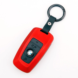 Housse de clé de voiture Bmw en Fiber de carbone, étui en Silicone pour série 5 X1 X3 X5 X6, ajustement de luxe - Product Image 5