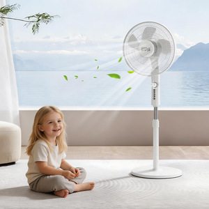 Winningstar 16-inch Home Use 45W Oscillating Portable Floor <b>Fan</b> with All-Aluminum Motor (Exclusive for Cross-Border Supply) - Product Image 4