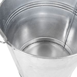 12 Lít Xô Mạ Kẽm Kim Loại Heavy Duty Nước Than Kim Loại Xô - Product Image 3