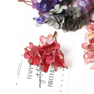 3CM Small Faux Artificial Hydrangea <strong>Flower</strong> Head Accessory for Wedding Bridal Graduation Floral Bouquet Decor DIY <strong>Craft</strong> <strong>Making</strong> - Product Image 3