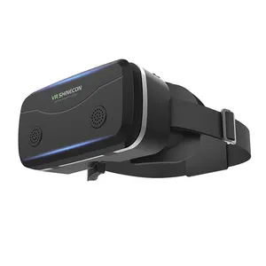 Grosir helm Bluetooth VR 3D, Headset Bluetooth layar raksasa film Game dengan headphone VR