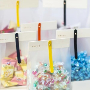 Sacchetti di Carta Trasparenti per Regali, Snack, Caramelle, Biscotti, con Nastro in Pelle Riutilizzabile, Sacchetti di Carta per Pane - Product Image 1