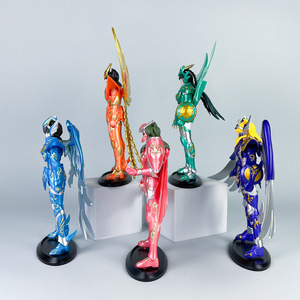 Figuras de acción de anime <span class=keywords><strong>Saint</strong></span> <span class=keywords><strong>Seiya</strong></span> en caja de color, adornos de escritorio de dibujos animados - Product Image 3