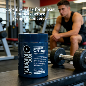 Complément alimentaire énergétique <span class=keywords><strong>pour</strong></span> adultes OEM, booster de vitalité, immunité, vitamines <span class=keywords><strong>pour</strong></span> hommes, 60 capsules végétaliennes, 2 capsules - Product Image 3