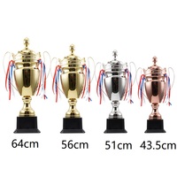 Nouveau Design Sport Trophée Coupe Chine Usine Vente en gros à bas prix Bronze Fer Trophée Logo personnalisé Offre Spéciale Golden Metal Award