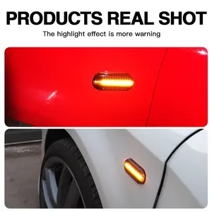 Nueva Luz LED Dinámica de Señal de Giro Lateral, Intermitente, Indicador para SEAT Ibiza 6L 02-2008, Córdoba 93-1999, Toledo 1M, León - Product Image 5