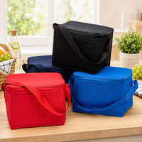 Bolsa Térmica Personalizada con Logotipo para 6 Latas, Bolsa de Almuerzo Aislada Reutilizable para Regalos Corporativos y Eventos Promocionales