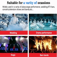 Machine à fumée professionnelle 3000W pour scène, effets de brouillard supérieur, fêtes et mariages, avec télécommande sans fil/DMX, portée de pulvérisation 10M pour discothèque