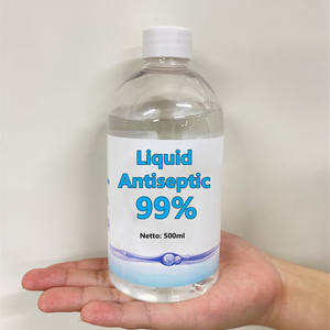 Antiséptico Transparente Sin Agua Líquido 99% Desinfectante de Manos 500ml - Product Image 2